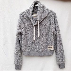 Hollister cropped hoodie